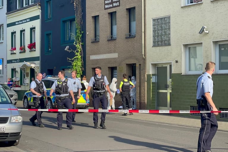 Tatort in Köln-Kalk: Hier starb ein junger Mann.