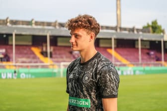 Eric Martel bei einem U21-Länderspiel (Archivfoto): Er ist bereits am Geißbockheim eingetroffen.
