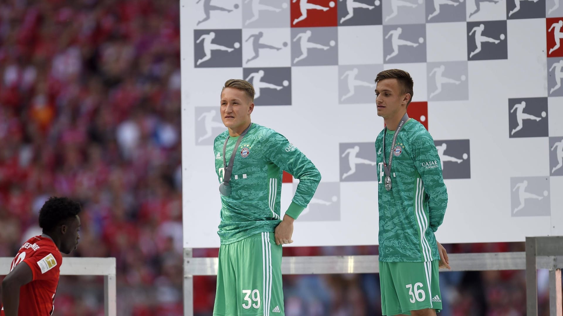 Doppelter Torwart-Abgang: Ron-Thorben Hoffmann (l.) und Torwart Christian Früchtl verlassen Rekordmeister Bayern München.