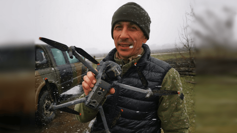 Oleg Sobchenko: Als Drohnenoperator ist er ein gefragter Mann.