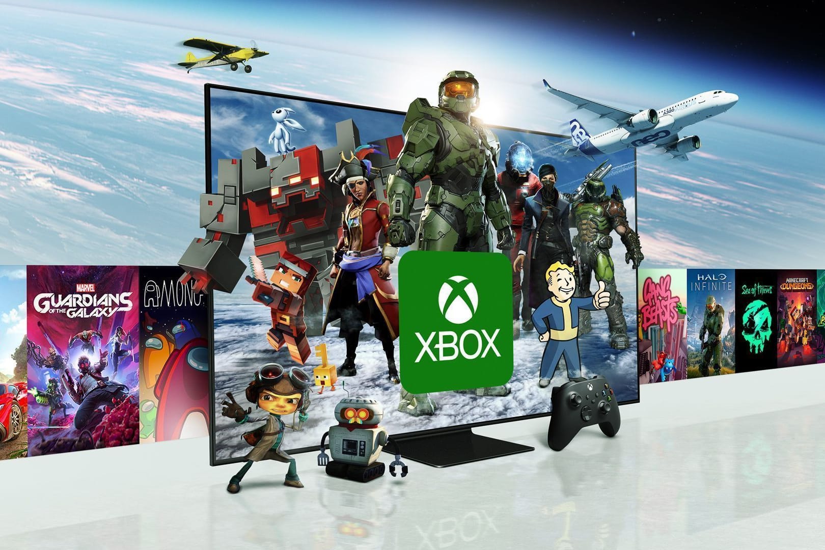 Der Microsoft Gamepass kommt auf den Fernseher.