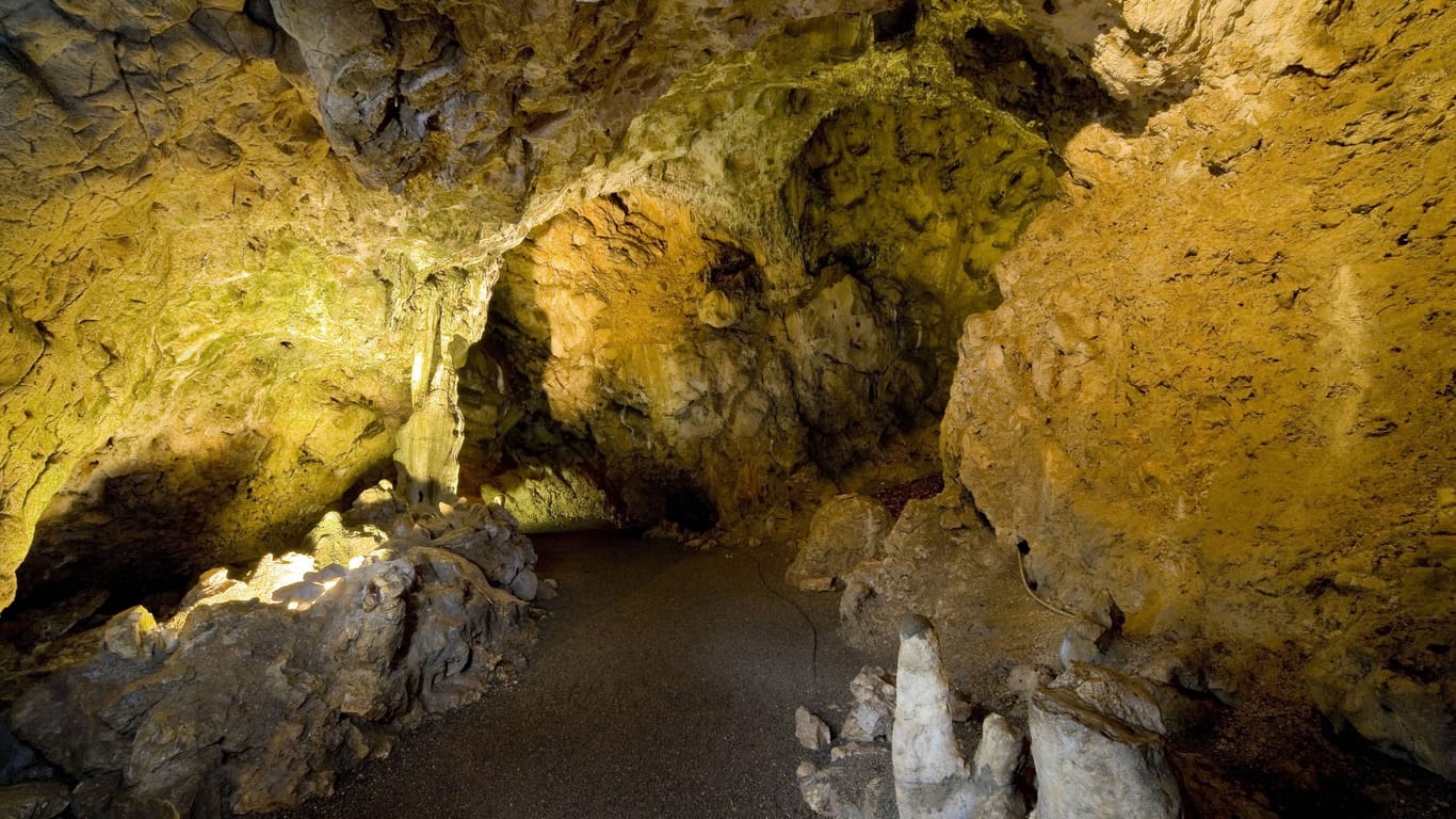 Die Charlottenhöhle in Hürben: Sie zählt zu den größten und schönsten Schauhöhlen Süddeutschlands.