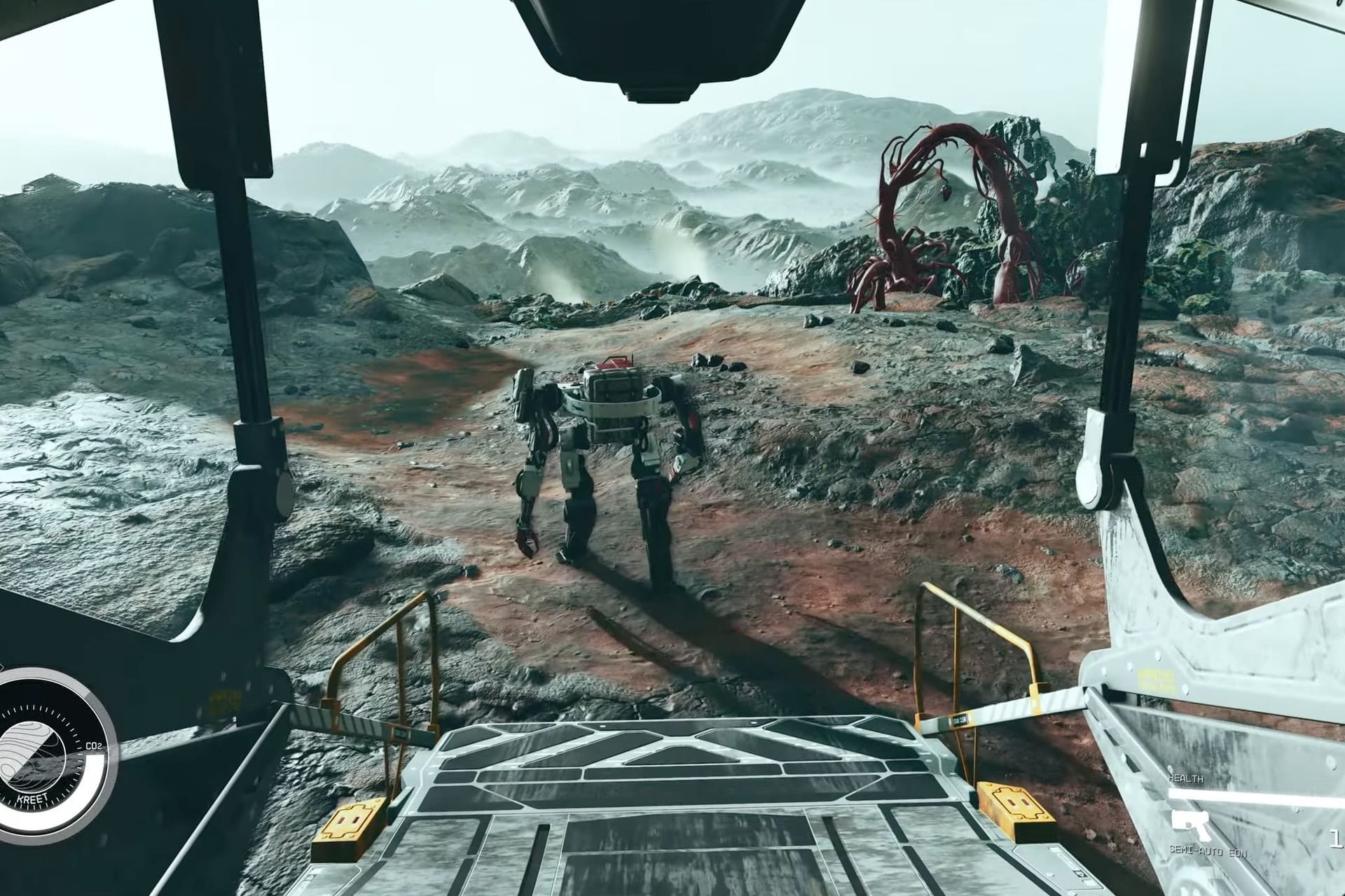 Ausschnitt aus dem Spiel "Starfield": Das Weltraumepos von Bethesda soll in der ersten Jahreshälfte 2023 erscheinen – auch kostenlos für den Game Pass.