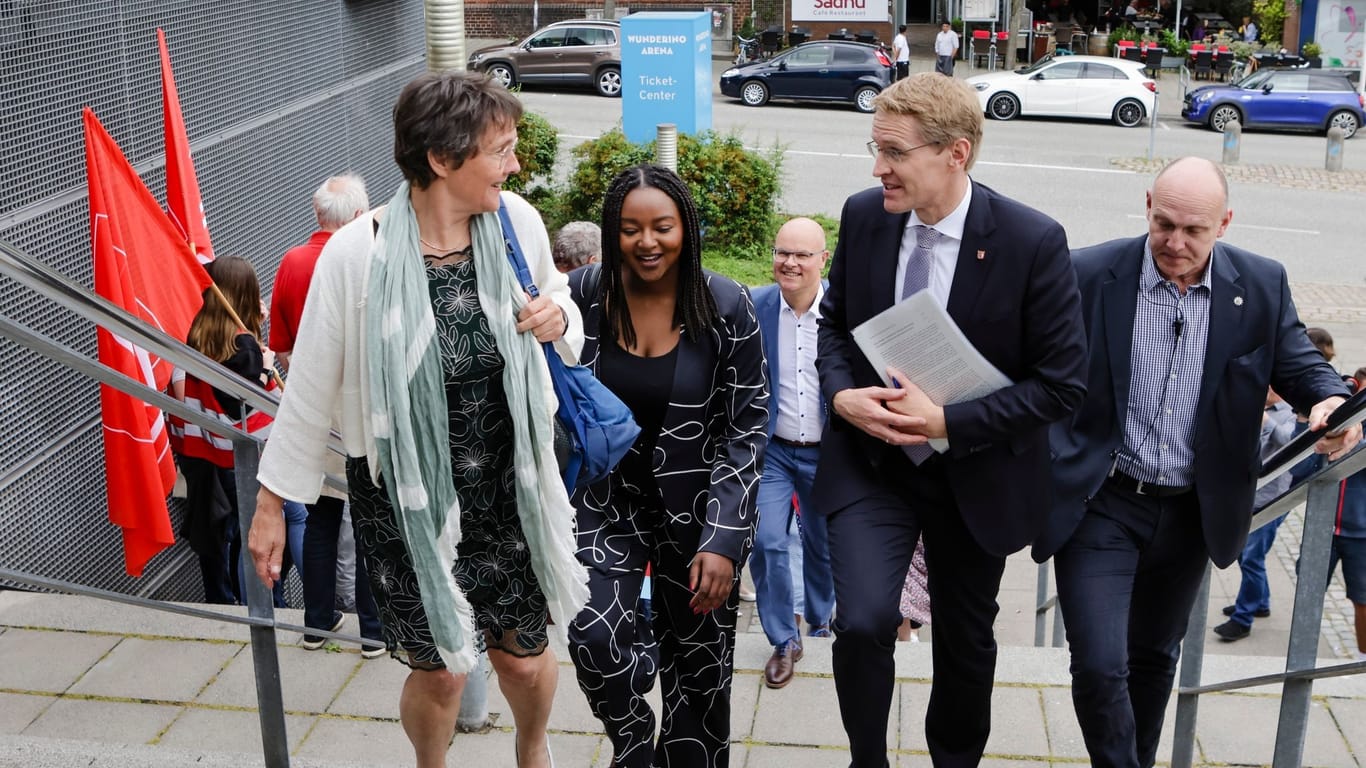 Finales Treffen von CDU und Grüne in Kiel