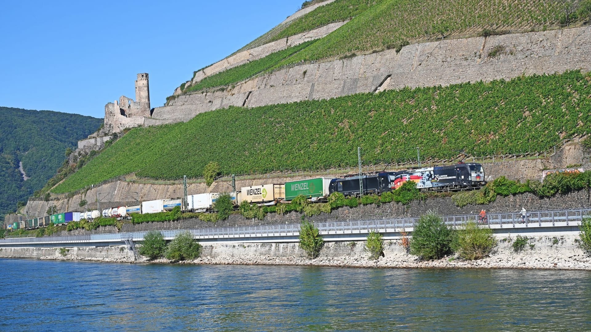 Bahnlärm im Mittelrheintal