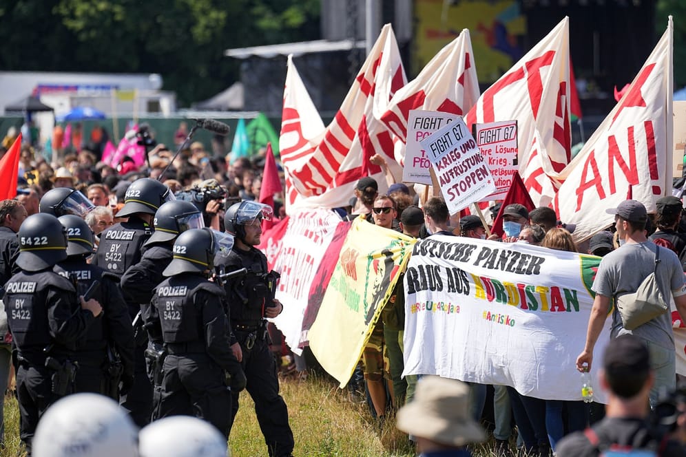 G7-Demonstration München