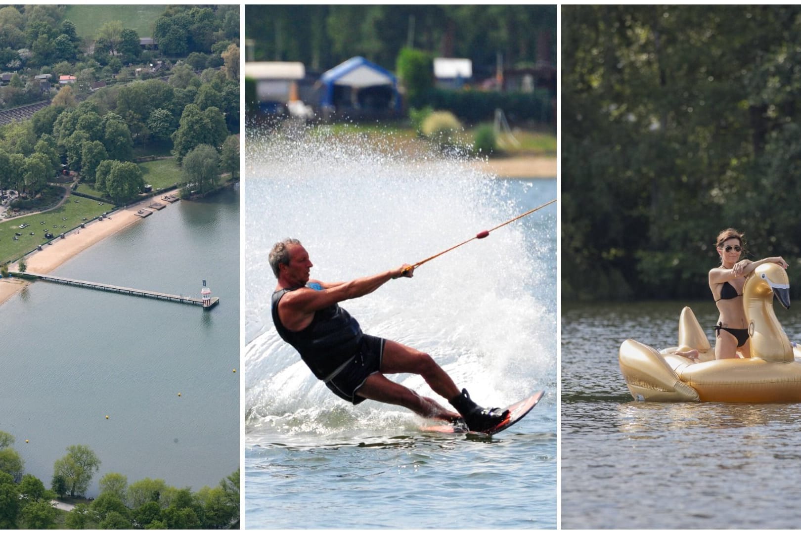 Das Strandbad am Maschsee, Surfen am Blauen See oder die Ricklinger Kiesteiche: Die Badeseen der Region Hannover bieten viel Abwechslung.