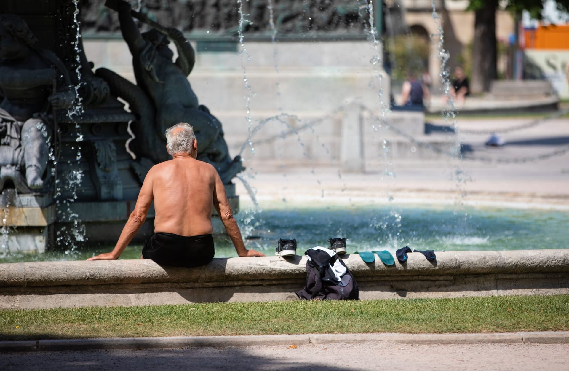 Sommerwetter in Stuttgart