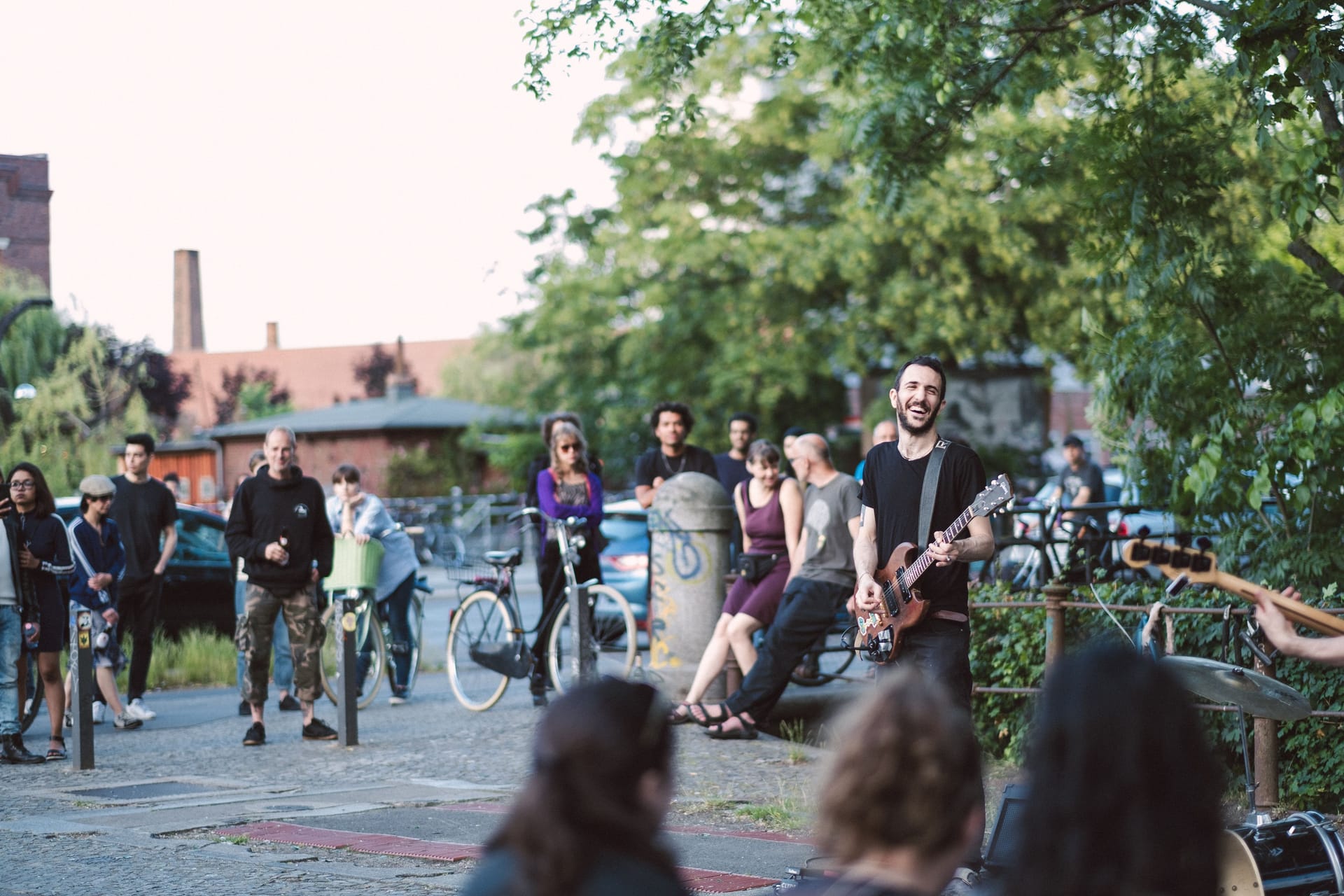 Ein Musiker auf der Straße: Am 21. Juni findet die Fête de la Musique statt.