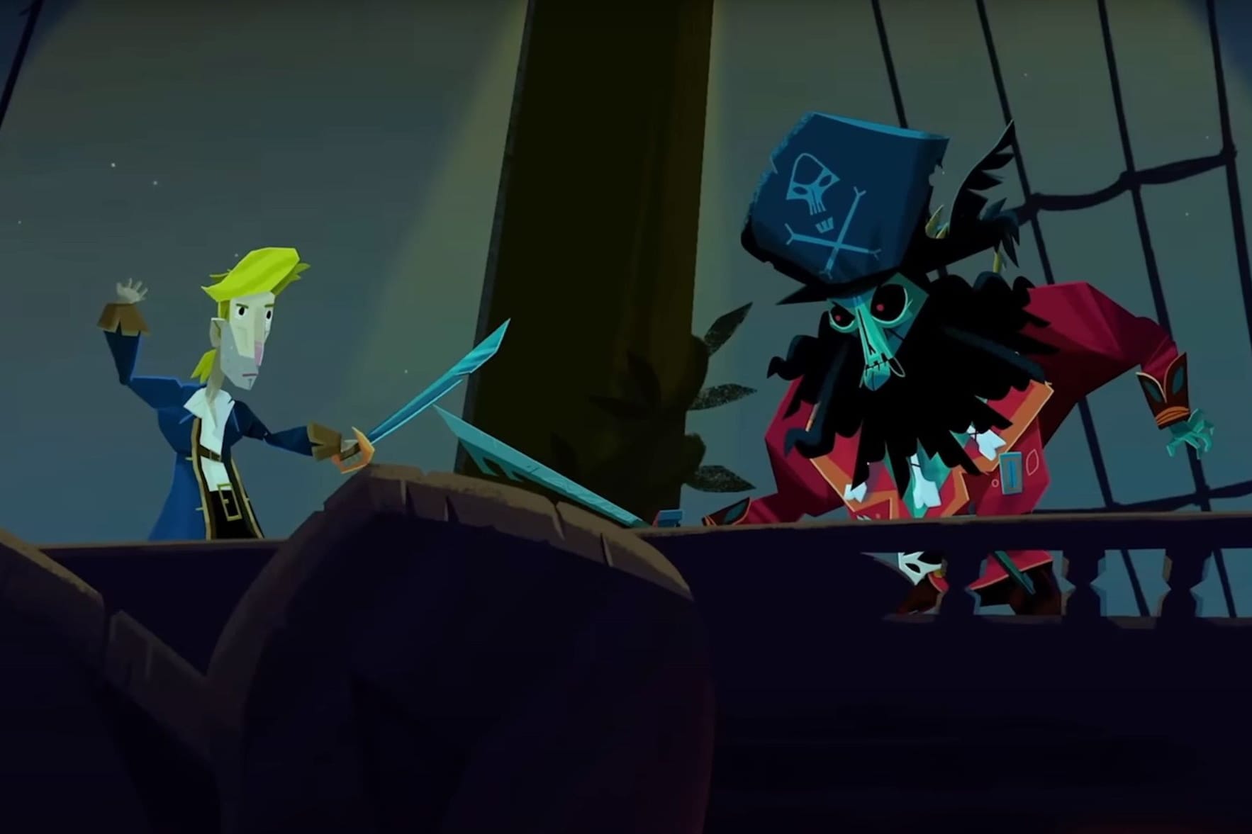 Spielheld Guybrush Threepwood: Die eigenwillige Optik sorgt bei vielen alten Fans bislang für wenig Begeisterung.
