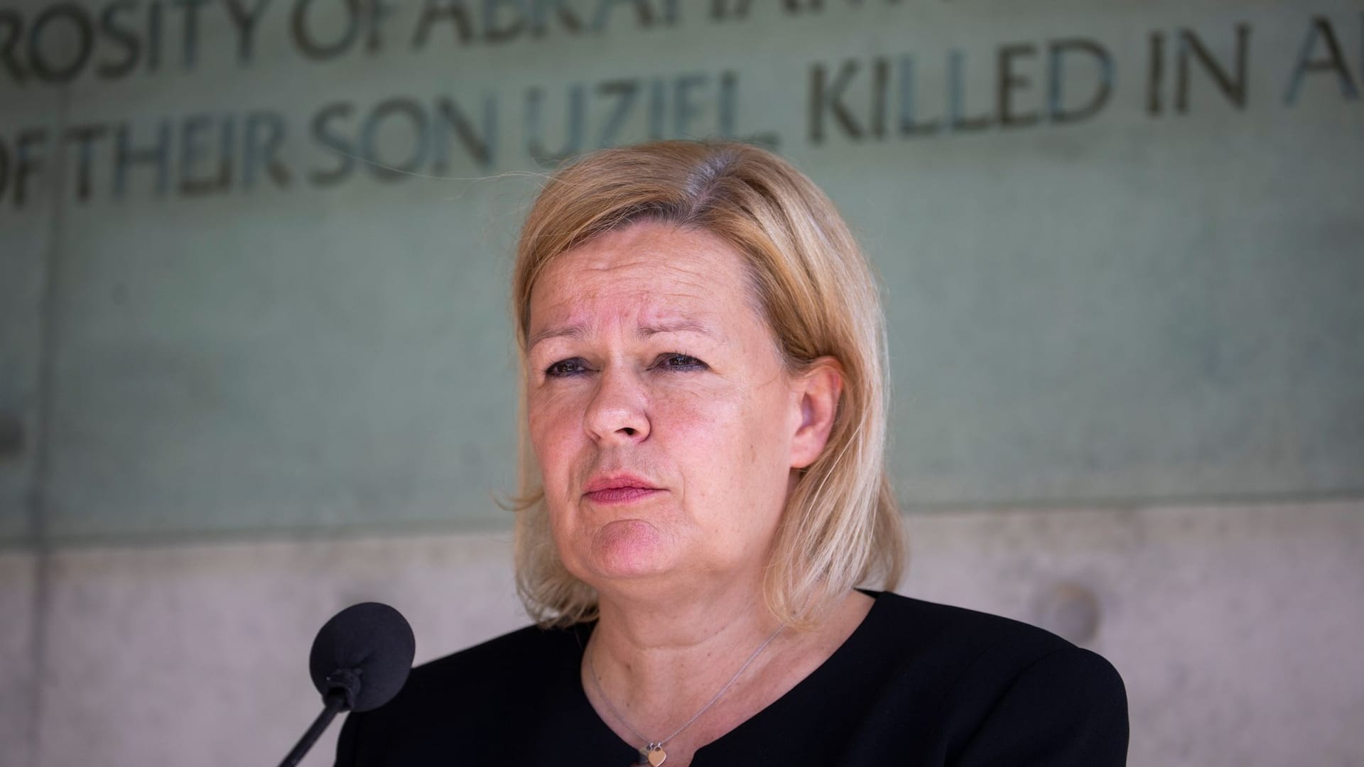 Bundesinnenministerin Nancy Faeser