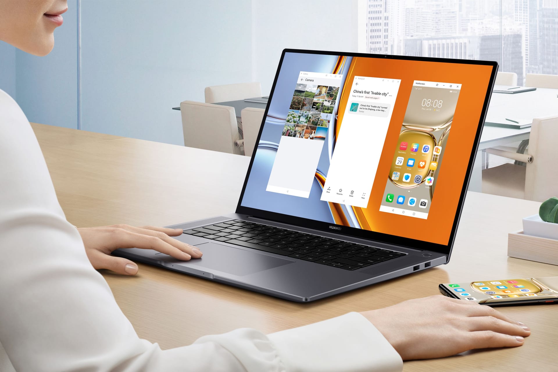 Das Huawei MateBook 16s: Das bislang größte und leistungsfähigste Notebook von Huawei.