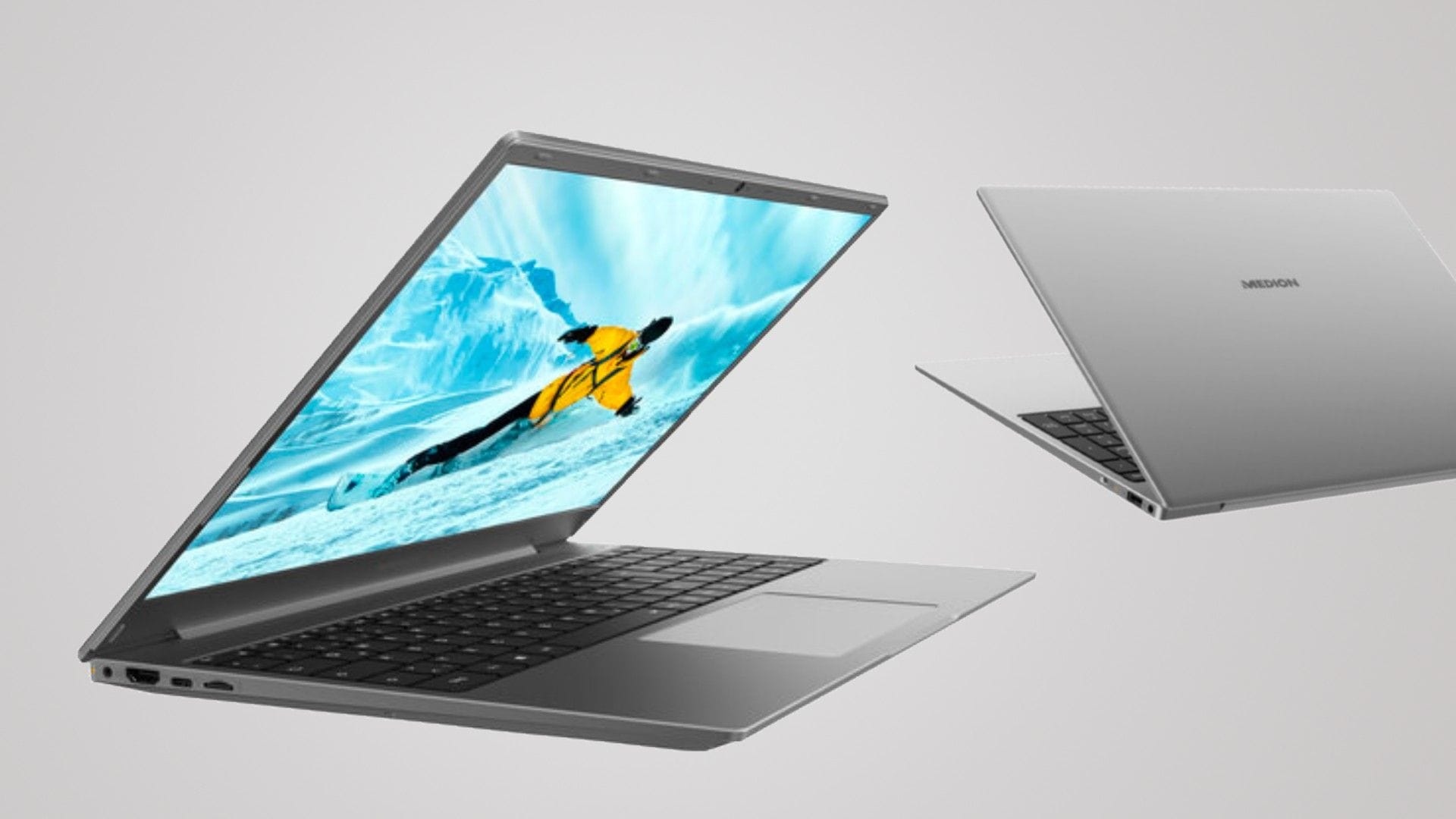 Bei Aldi ist ein Laptop von Medion im Angebot: Das Modell punktet mit großem SSD-Speicher. Bei Aldi ist ein Laptop von Medion im Angebot: Das Modell punktet mit großem SSD-Speicher.
