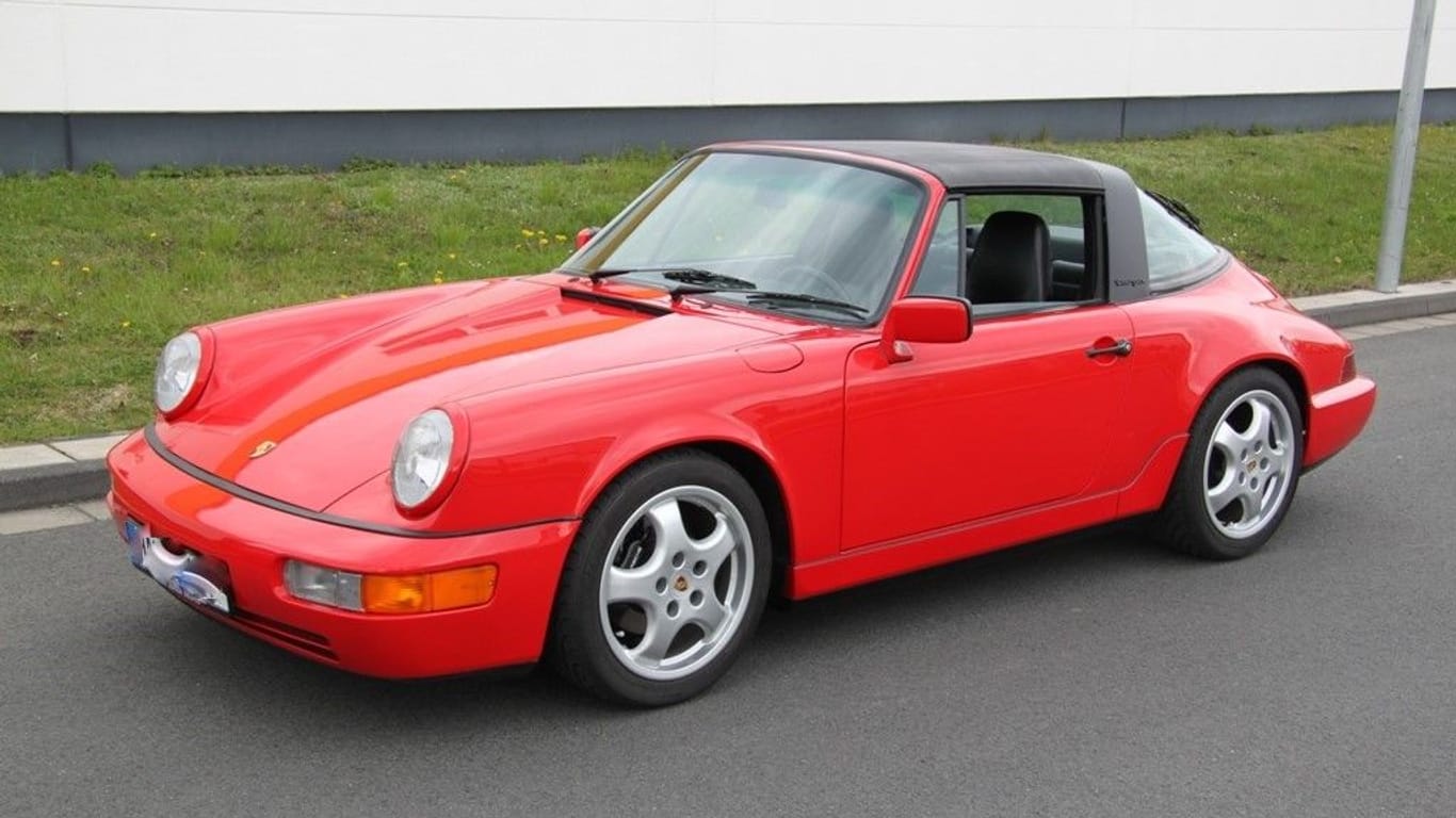 Der gestohlene Porsche: Der Inhaber hatte den Wagen nach eigener Aussage komplett restaurieren lassen.