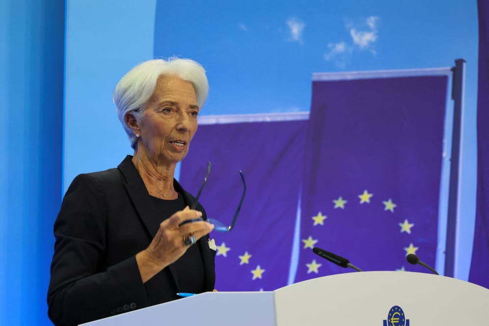 EZB-Präsidentin Christine Lagarde: Die Zinswende kommt.