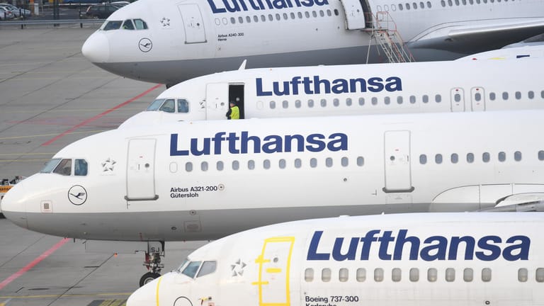 Lufthansa-Pilotenstreik in Frankfurt (Archiv).