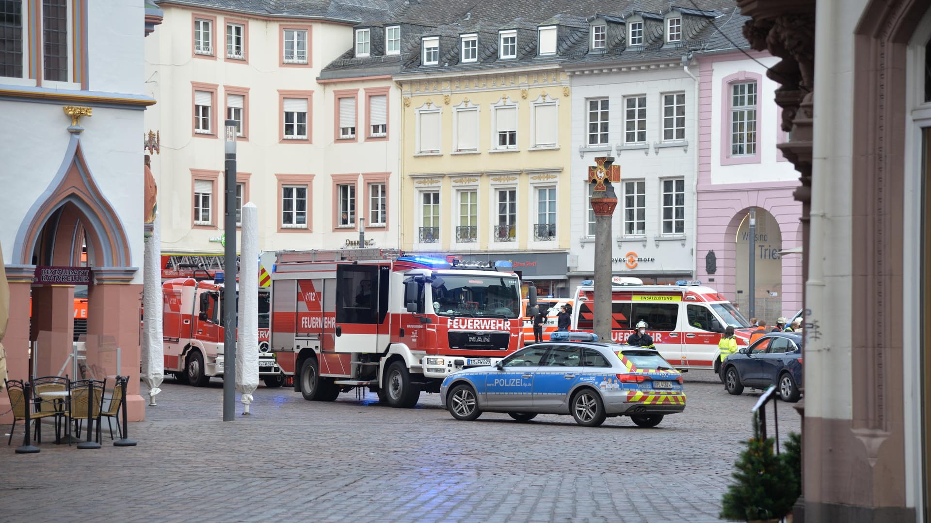 In der Fußgängerzone von Trier hat ein Autofahrer im Dezember 2020 mehrere Fußgänger mit seinem Wagen erfasst, fünf wurden tödlich verletzt.