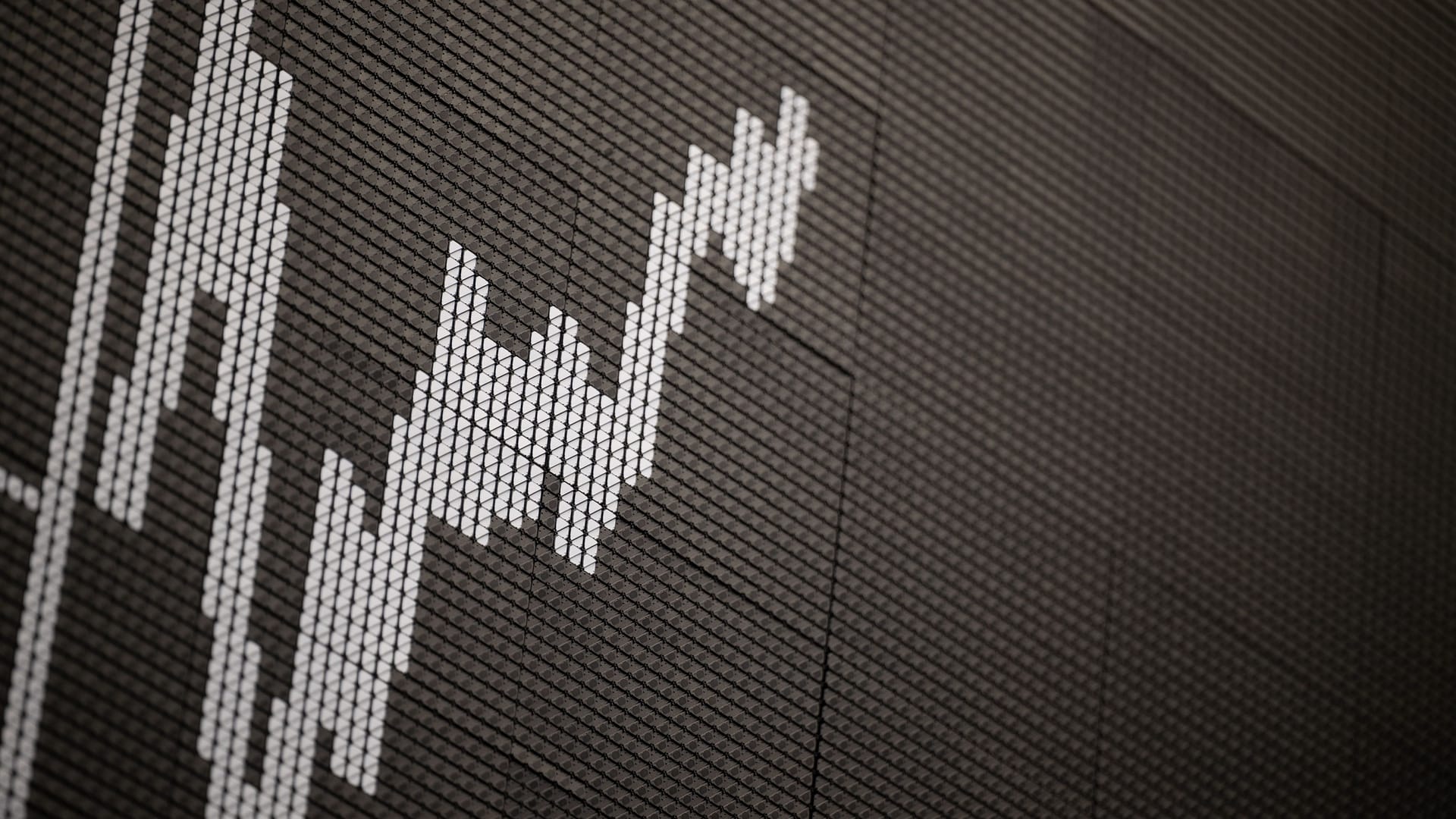 Die Kurstafel an der Frankfurter Börse: Der Dax verzeichnet Abschläge.