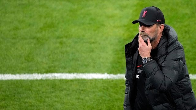 Trainer Jürgen Klopp erlitt im Finale der Champions League mit dem FC Liverpool eine bittere Niederlage.