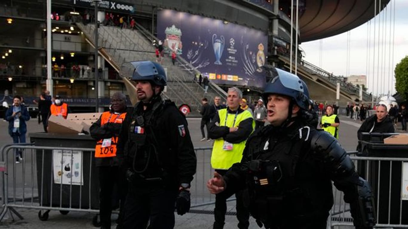 Die Polizei hatte rund um das Champions-League-Finale viel zu tun.