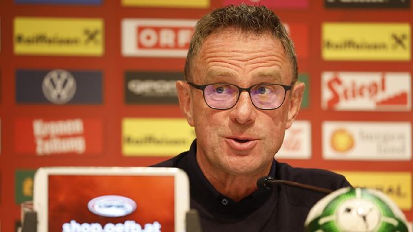 Wird keine Doppelfunktion begleiten: Österreich-Coach Ralf Rangnick.
