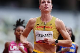 Sprinterin Alexandra Burghardt war bei den Winterspielen in China als Anschieberin im Bob von Mariama Jamanka dabei.