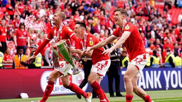 Nottingham Forest ist nach 23 Jahren zurück in der Premier League. Nottingham Forest ist nach 23 Jahren zurück in der Premier League.