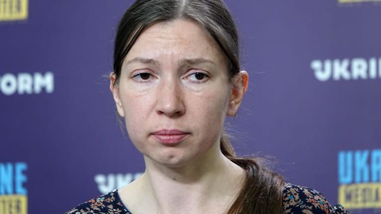 Die Ukrainerin Natalija Sarizka hat die Organisation "Frauen aus Stahl" gegründet.