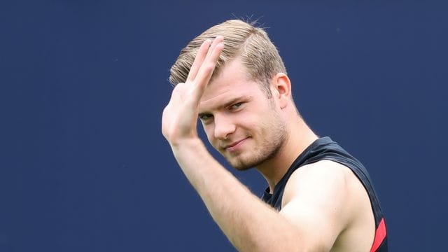 Alexander Sörloth will den RB Leipzig verlassen.