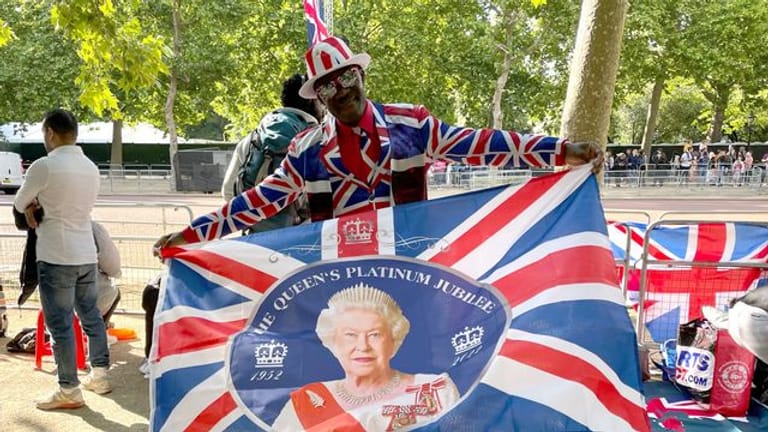 Briten in Feierlaune: Das Land feiert 70 Jahre Queen.