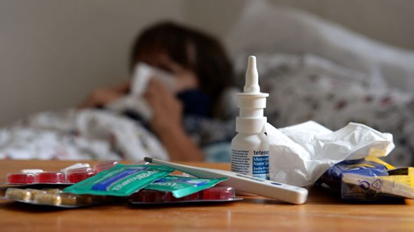 Schlappe Abwehrkräfte? Viele Krankheiten wie Grippe und Keuchhusten seien in der Pandemie selten geworden, heißt es.