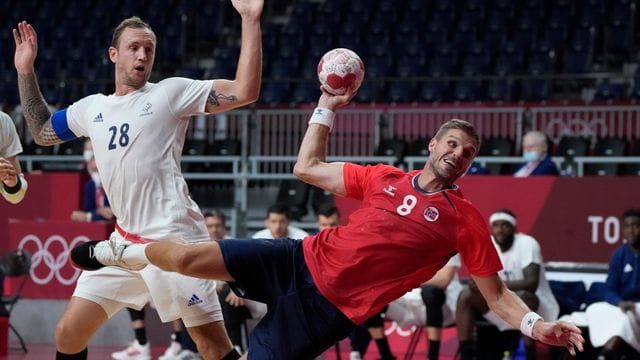 Springt beim THW Kiel ein: Bjarte Myrhol (r).