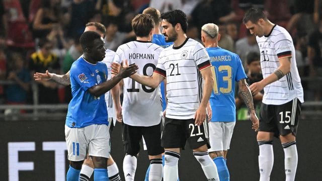 Italien und Deutschland haben sich in der Nations League mit einem 1:1 getrennt.