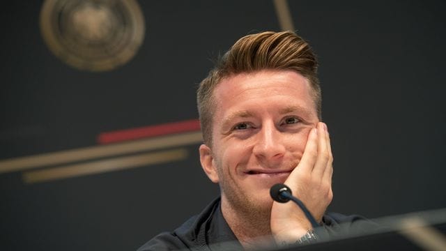 Trainierte wieder mit dem DFB-Team: Marco Reus.