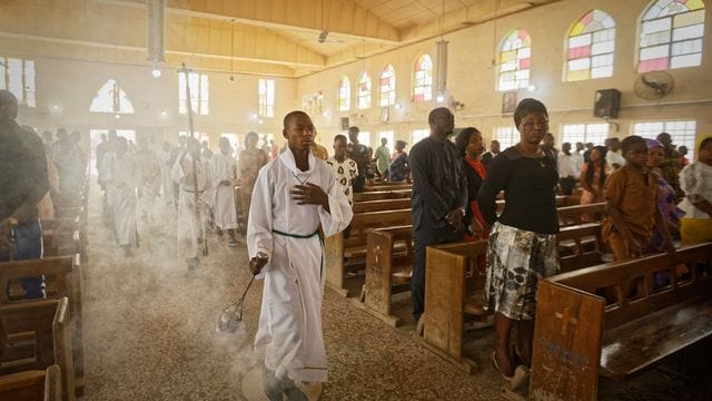 Eine Kirche in Nigeria (Archivbild).