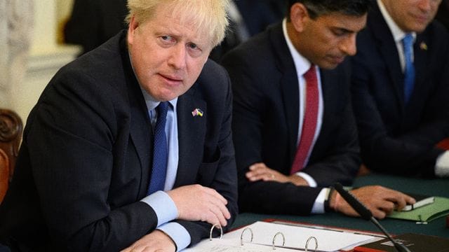 "Ein extrem gutes, positives, abschließendes und deutliches Ergebnis": Premier Boris Johnson.