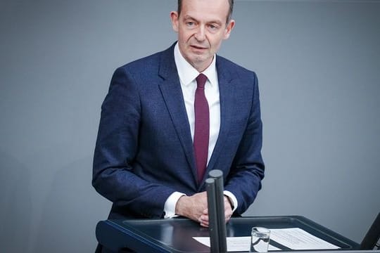 Verkehrsminister Volker Wissing (FDP) im Bundestag.