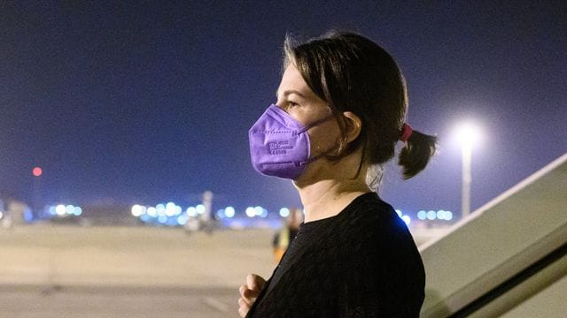 Annalena Baerbock ist nach dem Abbruch ihrer Auslandsreise zurück in Deutschland (Archivbild). Annalena Baerbock ist nach dem Abbruch ihrer Auslandsreise zurück in Deutschland (Archivbild).