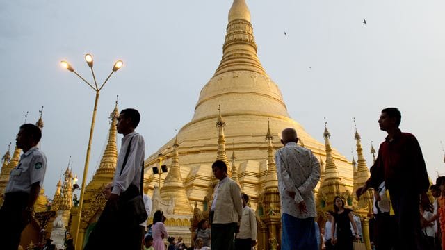 Im Jahr 2019 reisten noch rund 4,3 Millionen Touristen nach Myanmar.