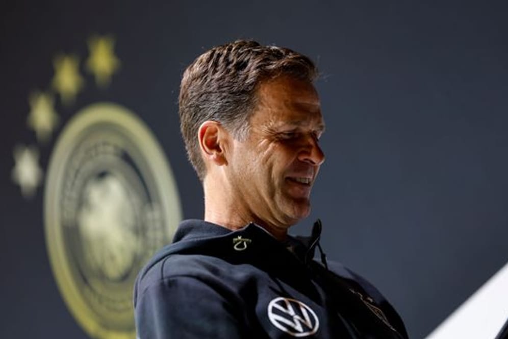 Fordert drei Punkte von der DFB-Elf: Oliver Bierhoff, Geschäftsführer Nationalmannschaften.
