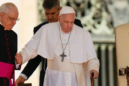 Das Oberhaupt der katholischen Kirche: Papst Franziskus.