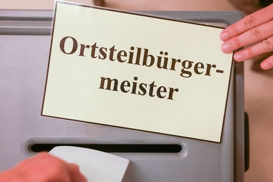 Ortsteilbürgermeisterwahl in Schmiedefeld am Rennsteig.
