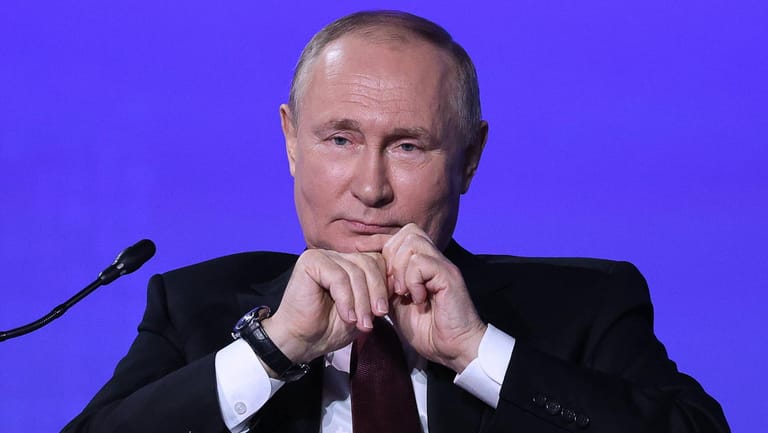 Wladimir Putin: Der Kremlchef erpresst den Westen mit einem Gasstopp, um die Unterstützung für die Ukraine zu untergraben.