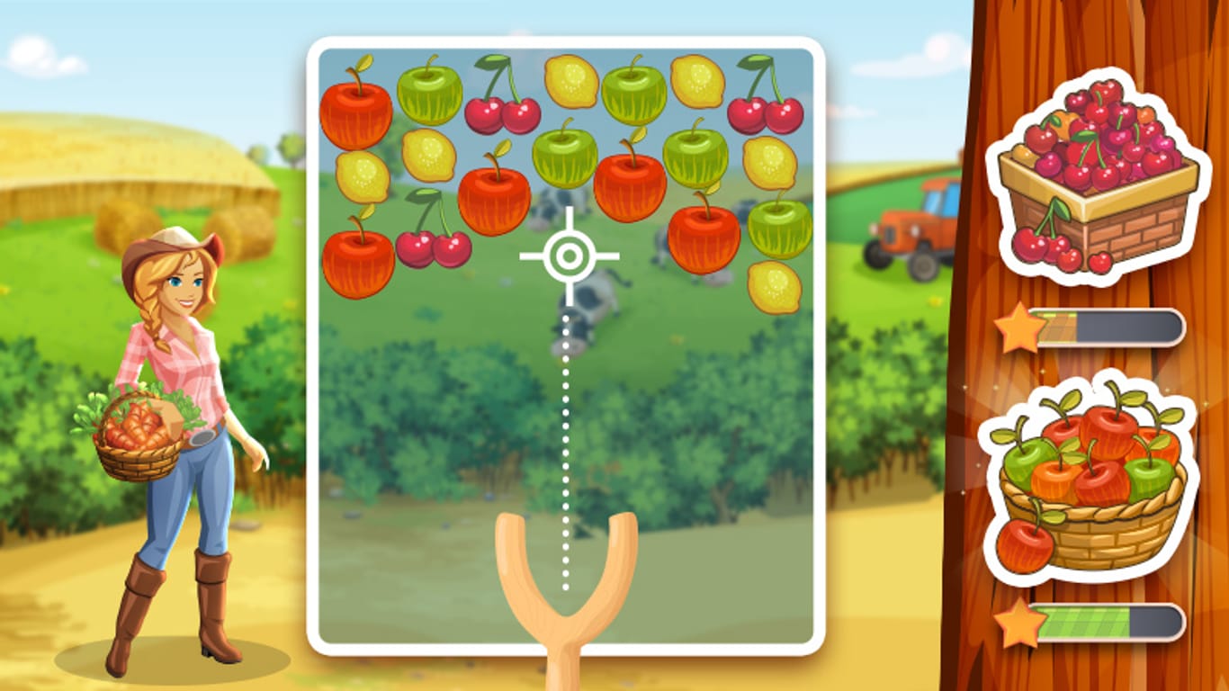 Big Farm: Collecting Fruit (Quelle: Goodgame Studios)