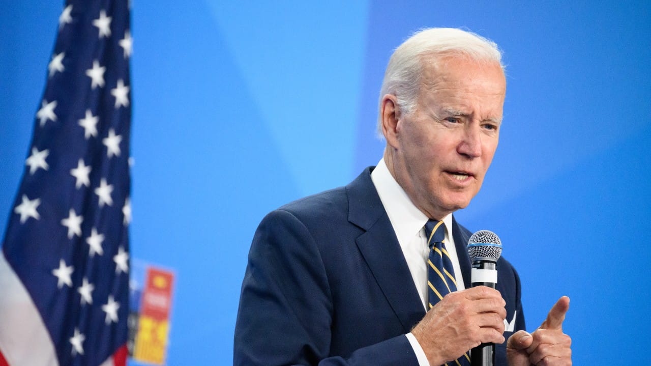 Joe Biden: Der US-Präsident verspricht sich öfters bei öffentlichen Auftritten.