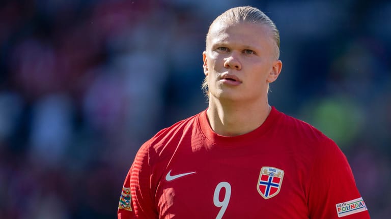 Erling Haaland: Der Norweger spielt künftig unter Pep Guardiola.