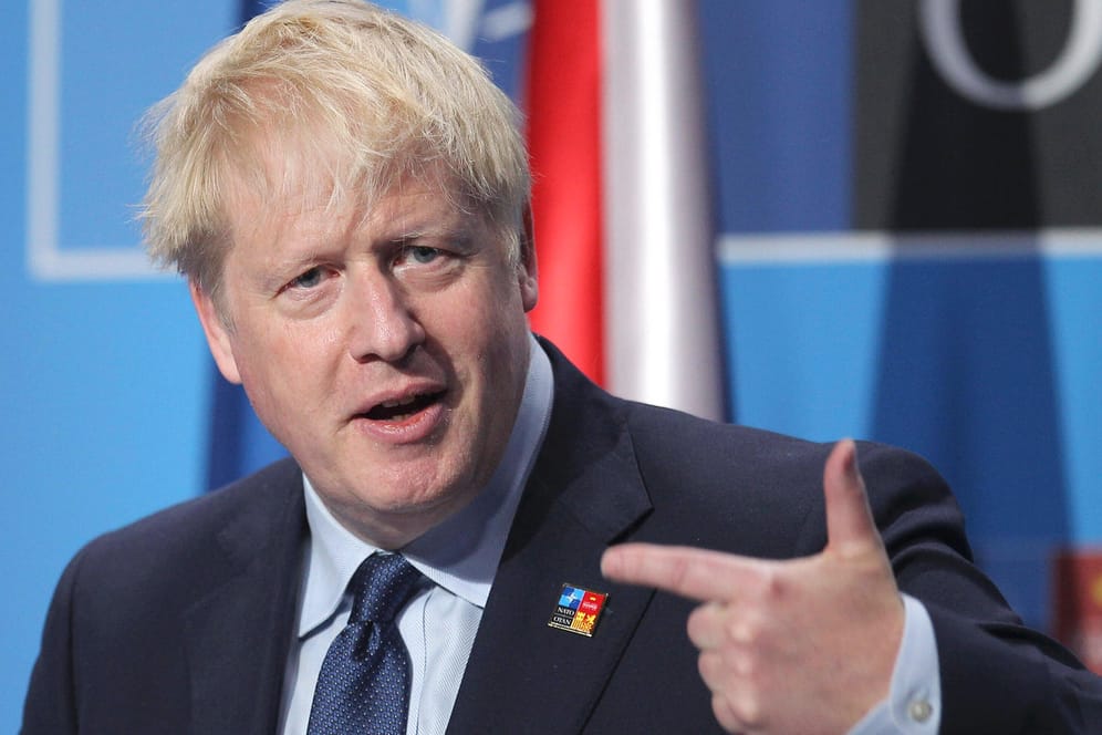 Boris Johnson: Der Premier steht wegen illegalen Partys im Regierungssitz während des Corona-Lockdowns unter Druck.