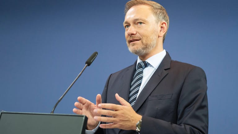 Bundesfinanzminister Christian Lindner: Sein Haushaltsentwurf wurde angenommen.