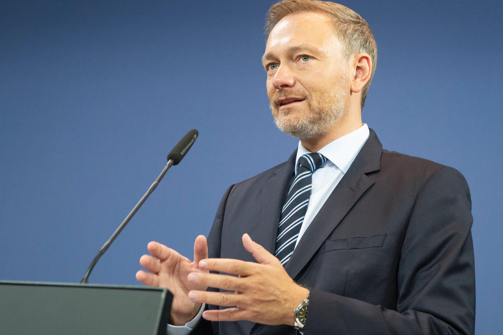 Bundesfinanzminister Christian Lindner: Sein Haushaltsentwurf wurde angenommen. Bundesfinanzminister Christian Lindner: Sein Haushaltsentwurf wurde angenommen.