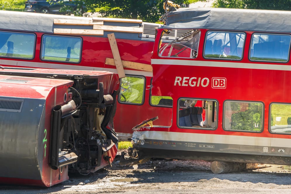 Entgleister Zug: Bei dem Unglück in Garmisch-Partenkirchen kamen fünf Menschen ums Leben. (Archivfoto)